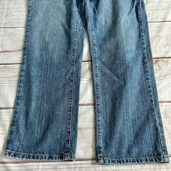 L.L. Bean Stright leg Classic fit denim blue jeans short size 33 x 29 - Picture 7 of 9
